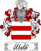 Araldica Italiana Coat of arms used by the Italian family Ubaldi