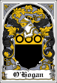 Irish Coat of Arms Bookplate for O