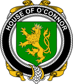 Irish Coat of Arms Badge for the O