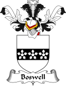 Coat of Arms from Scotland for Boswell