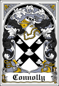 Irish Coat of Arms Bookplate for O