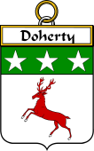 Irish Badge for Doherty or O
