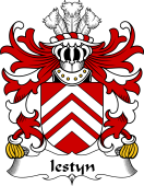 Welsh Coat of Arms for Iestyn (FARCHOG, ruler of Glamorgan)