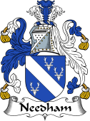 Irish Coat of Arms for Needham or O