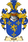 Irish Family Coat of Arms (v.23) for Wall