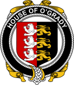 Irish Coat of Arms Badge for the O