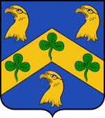 French Family Shield for Vallet (du)