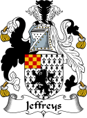 Irish Coat of Arms for Jeffreys