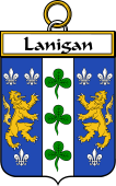 Irish Badge for Lanigan or O