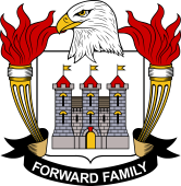 Coat of arms used by the Forward family in the United States of America