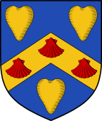 English Family Shield for Pateshall