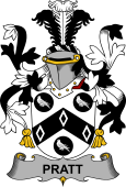 Irish Coat of Arms for Pratt