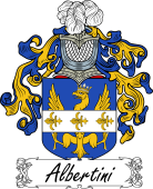 Araldica Italiana Coat of arms used by the Italian family Albertini