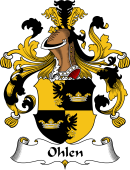 German Wappen Coat of Arms for Ohlen