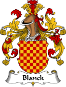 German Wappen Coat of Arms for Blanck