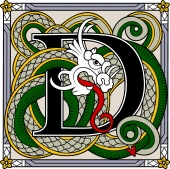 Heraldic Alphabet D