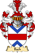 Welsh Family Coat of Arms (v.23) for Bach (AP GWAITHFOED)