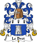 Coat of Arms from France for Bret (le)