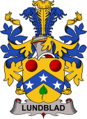 Swedish Coat of Arms for Lundbland