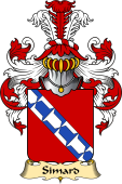 French Family Coat of Arms (v.23) for Simard