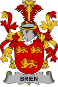 Irish Coat of Arms for Brien or Bryan