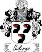 Araldica Italiana Coat of arms used by the Italian family Salerno