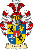 v.23 Coat of Family Arms from Germany for Lampl