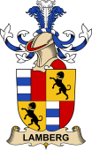 Republic of Austria Coat of Arms for Lamberg (d
