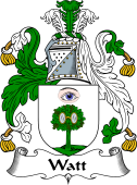 Scottish Coat of Arms for Watt