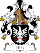 German Wappen Coat of Arms for Hirt