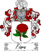 Araldica Italiana Coat of arms used by the Italian family Fiore