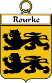 Irish Badge for Rourke or O