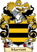 English or Welsh Family Coat of Arms (v.23) for Marriott