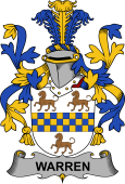 Irish Coat of Arms for Warren