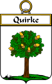 Irish Badge for Quirke or O