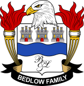 Coat of arms used by the Bedlow family in the United States of America