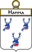 Irish Badge for Hanna or O