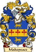 English or Welsh Family Coat of Arms (v.23) for Makepeace (London, and Warwickshire)