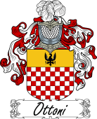 Araldica Italiana Coat of arms used by the Italian family Ottoni