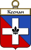 Irish Badge for Keenan or O