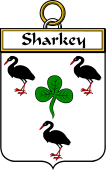 Irish Badge for Sharkey or O
