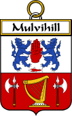 Irish Badge for Mulvihill or O