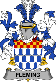 Irish Coat of Arms for Fleming