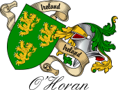 Sept (Clan) Coat of Arms from Ireland for O