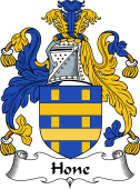 Irish Coat of Arms for Hone