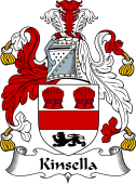 Irish Coat of Arms for Kinsella or Kinsellagh