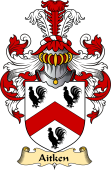 Scottish Family Coat of Arms (v.23) for Aitken