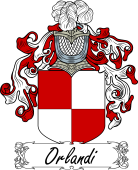 Araldica Italiana Coat of arms used by the Italian family Orlandi