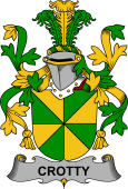 Irish Coat of Arms for Crotty or O