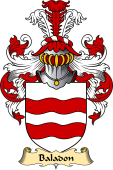 Welsh Family Coat of Arms (v.23) for Baladon (or Ballon, lord of Abergavenny)